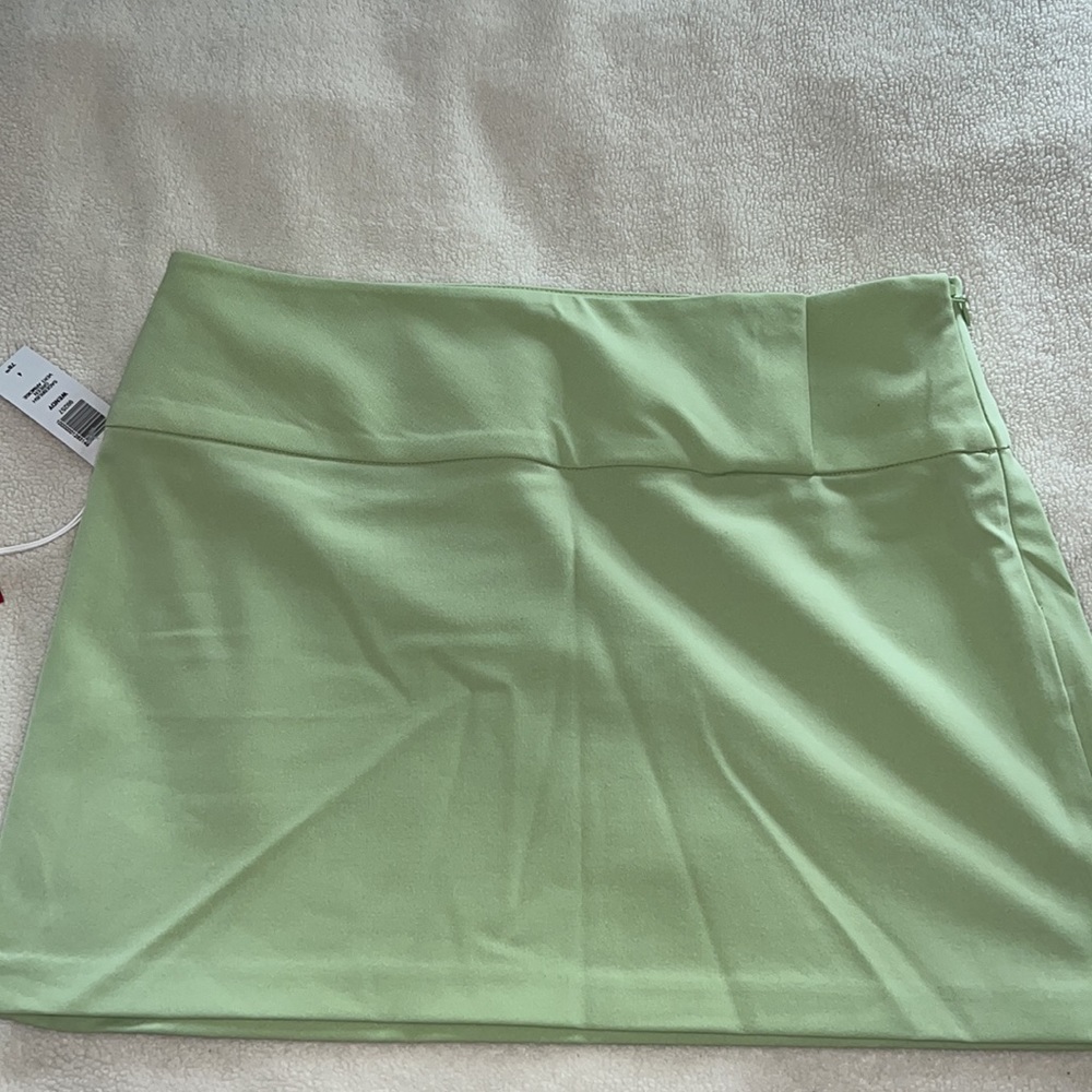 Green skirt